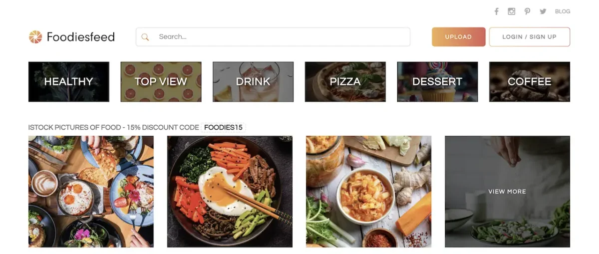 저작권 걱정 없는 무료 이미지 사이트 12개 11 무료 이미지 사이트 foodiesfeed.com